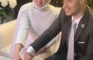 بالصور .. احمد موقع يحتفل بعقد قرآن نجله محمد علي المهندسة داليا هندي