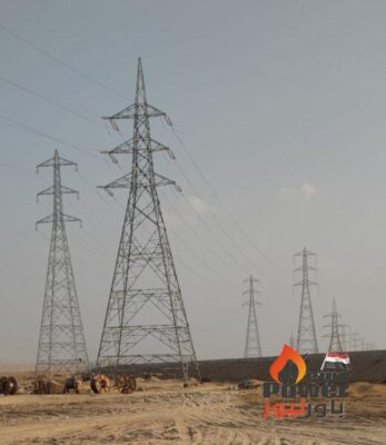 هاي تاور تعلن الإنتهاء من إعادة إنشاء الأبراج المنهارة وأعمال التركيبات للخط الكهربائي توليد أبو سلطان/ السويس ..صور