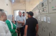 بالصور .. ابو وردة في زيارة لقطاع كهرباء جنوب سيناء