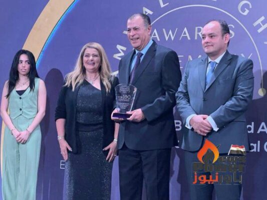 تكريم أبو قير للأسمدة ضمن أفضل 100 شركة هذا العام خلال «قمة مصر للأفضل» برعاية رئيس الوزراء لتكريم الشخصيات والمؤسسات الأكثر تأثيرًا