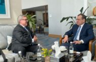 الملا يناقش مع الرئيس التنفيذى لشركة شيفرون العالمية للاستكشاف أنشطة الشركة فى مصر