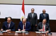 مدبولي يشهد توقيع عقد اتفاق المساهمين لتأسيس شركة مساهمة مصرية لإنشاء وإدارة وتشغيل مصنع لإنتاج حبيبات الكلور