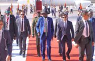 رئيس جنوب السودان سيلفا كير يصل مصر لحضور قمة دول جوار السودان.