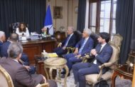 محافظ دمياط تستقبل وفد شركة 