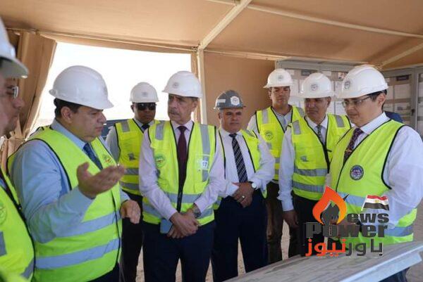 بالصور .. رئيس الجهاز المركزي للتعبئة العامة والإحصاء يزور موقع محطة الضبعة النووية