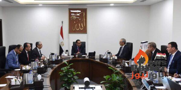 مدبولي يلتقي الرئيس التنفيذي لشركة 