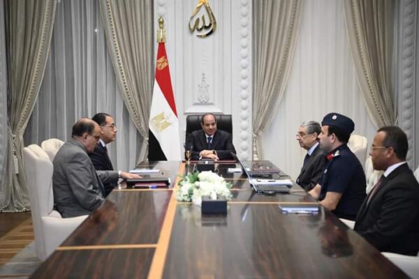 الرئيس السيسي يتابع تطورات الموقف التنفيذي للمشروع القومي للإنتاج الزراعي 