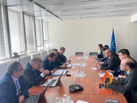 وفد الهيئات النووية المصرية يستعرض مع وفد الاتحاد الأوروبي على هامش مؤتمر وكالة الطاقة الذرية اخر مستجدات انشاءات مشروع المحطة النووية بالضبعة وسير تنفيذ الأعمال