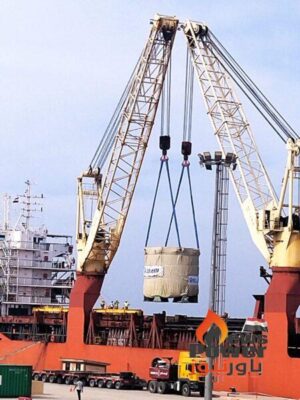 وصول جهاز الاحتجاز الاساسى للوحدة الثانية بمحطة الضبعة النووية لتوليد الكهرباء