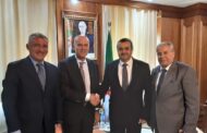 وزير الطاقة والمناجم الجزائري يستقبل الرئيس التنفيذي لشركة إيني لمناقشة عدد من المشروعات