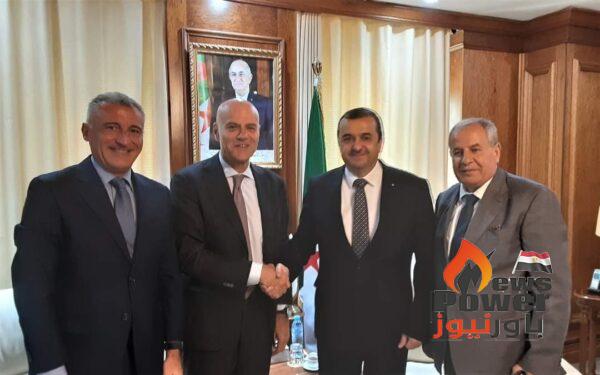 وزير الطاقة والمناجم الجزائري يستقبل الرئيس التنفيذي لشركة إيني لمناقشة عدد من المشروعات