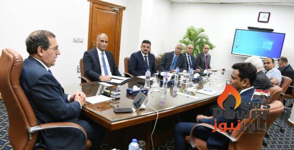 الملا يبحث مع وفد شركة اندوراما إنتاج الأسمدة الفوسفاتية والسيليكون المعدنى والامونيا