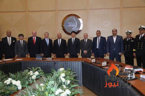 وزارة النقل توقع مذكرة تفاهم مع الحكومة الكورية الجنوبية ممثلة في شركة s t x الكورية الجنوبية لأعمال التنمية والشراكة الاستراتيجية بالمنطقة الاقتصادية الخاصة بجرجوب