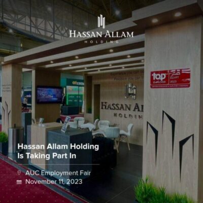 حسن علام القابضة تشارك بمعرض التوظيف بالجامعة الأمريكية بالقاهرة