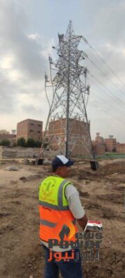 إنجاز جديد لشركة هاي تاور للمقاولات بالتنسيق مع انيرجيا لكابلات الطاقة بوضع الجهد والانتهاء من عملية إحلال جزء من الخط الهوائي طناش إمبابة جهد 66 ك.ف 