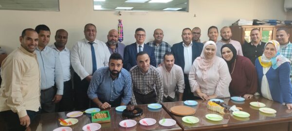 مالية بترو بكر تحتفل بالمناوي مديراً عاما للشئون المالية بشركة بتروبل
