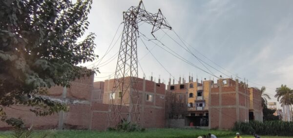 هاى تاور تنهى إصلاح برج الخط الهوائى إمبابة - طناش فى وقت قياسى