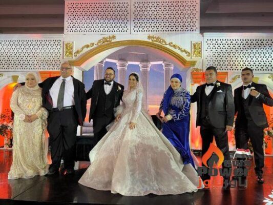 زفاف احمد عنان علي اميرة خالد عوض بفندق ذا جارد