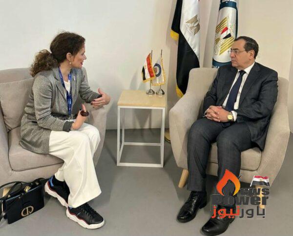 الملا يستعرض مجالات التعاون فى تنفيذ مشروعات الطاقة منخفضة الكربون مع ديسفا اليونانية