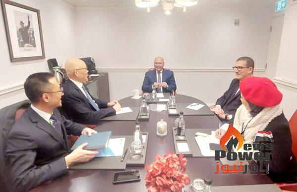 ..في مستهل زيارته للعاصمة البريطانية لندن للمشاركة في انتخابات المنظمة البحرية الدولية IMO