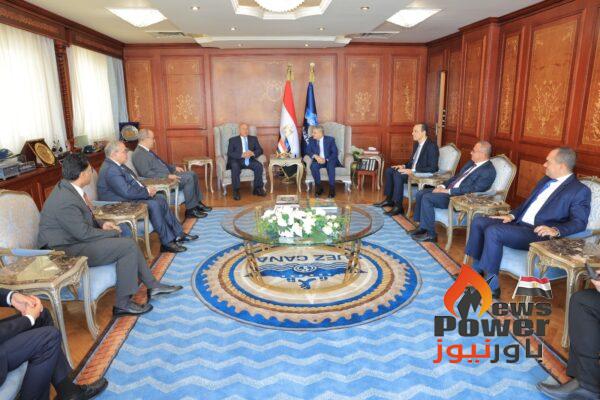 في إطار توجيهات فخامة الرئيس بتعظيم الشراكة مع القطاع الخاص الدولي والمصري وتطوير الأسطول التجاري المصري