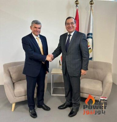 الملا يبحث مع وزير الطاقة القبرصي مستجدات خطط تنمية حقل أفروديت لنقل الغاز المنتج إلى محطات الإسالة فى مصر لإعادة تصديره إلى أوروبا.