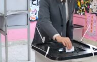 بالصور .. المهندس رأفت شمعة رئيس شركة مصر الوسطى لتوزيع الكهرباء يدلى بصوته فى الانتخابات الرئاسية
