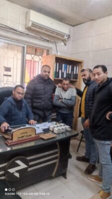 شبكات كهرباء بشتيل تنجح في القبض على سارقي مهمات الكهرباء للمرة الثانية على التوالي خلال هذا الشهر