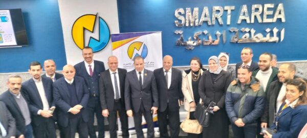 شمعة يفتتح مركز خدمة  عملاء غرب بقطاع اسيوط بعد تطويره