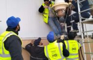 ليبيا : شركة الحزمة الضوئية للمقاولات تنفذ مشروع ربط خروجات محول القدرة 220 ك.ف بمحطة تحويل الرويس