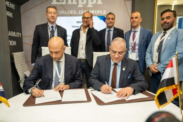 انبي توقع مع PROGER الإيطالية مذكرة تفاهم بهدف تعزيز التعاون بين الشركتين في تنفيذ مشروعات الطاقة