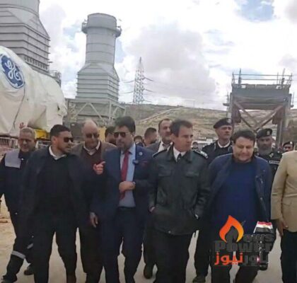 وزير الكهرباء الليبى يدشن الان الوحدة الثانية والاشعال الاول الثالثة بمحطة طبرق الغازية تنفيذ اليكتروثروت