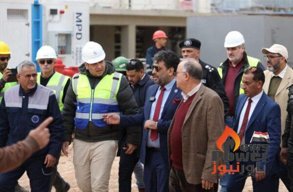 طواقم اليكتروثروت فى احتفالية كبيرة مع وزير الكهرباء الليبى بعد تشغيل الوحدة الثانية والثالثة بمحطة توليد طبرق