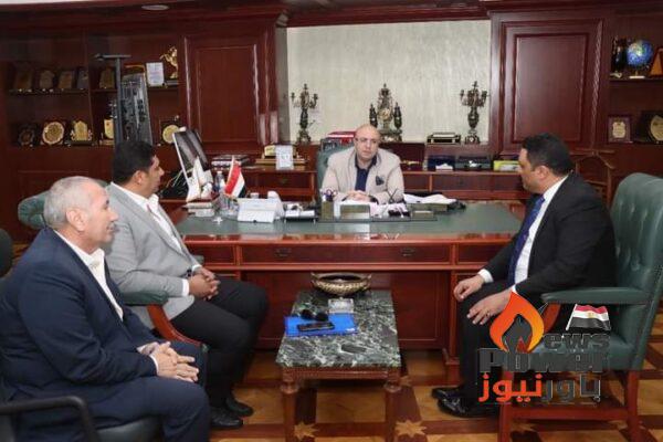 محافظ بني سويف يلتقي مسؤولي فرع شركة بوتاجاسكو لاستمرار توفير احتياجات المحافظة من أسطوانات الغاز المنزلي وتوفير قاعدة بيانات بالمخازن الاستراتيجية