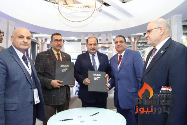 صان مصر توقع مع الحمرا أويل اتفاقيه خدمات لجميع الأعمال المدنية