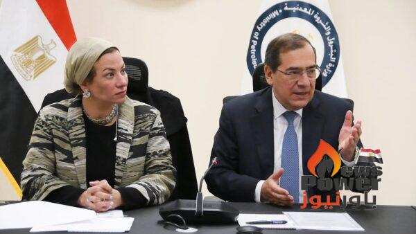 البترول والبيئة يناقشان التعاون في عدد من الملفات الهامة منها مشروع التقاط الكربون وتخزينيه