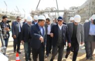 الملا يتفقد توسعات محطة ضواغط غاز دهشور ومركز التحكم التبادلى الجديد