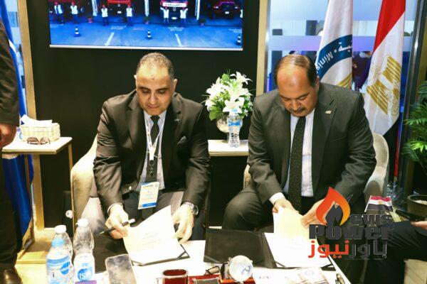 صان مصر توقع اتفاقيه مشروع محطة تنقيه الصرف الصناعي التابع لشركة البتروكيماويات المصريه