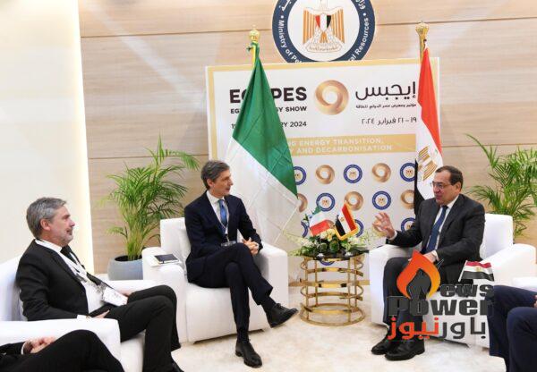 الملا يبحث مع الرئيس التنفيذى لشركة سنام الإيطالية