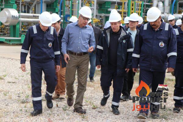 قيادات بتروبل و افطار جماعي بحقول المتوسط و الدلتا