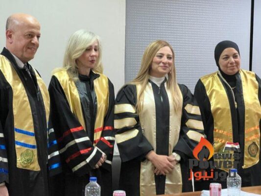 هدي دويدار تحصل علي درجة الدكتوراة فى إدارة الأعمال بتقدير عام امتياز في رسالتها 