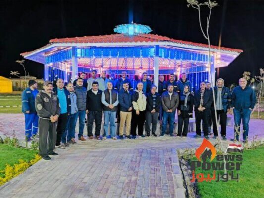 نوربيتكو تنظم إفطارًا جماعيًا للعاملين بحقول الشركة