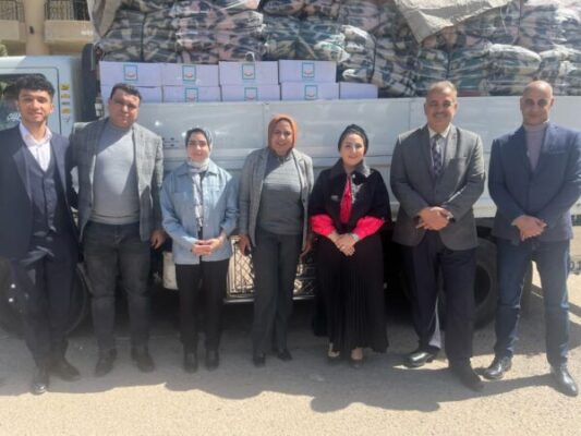 تحت رعاية وزارة البترول .. اوسوكو والمنصورة يتبرعان لمؤسسة حياة كريمة و الأسر الأكثر فقرا