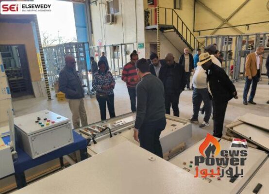وفد من شركة كهرباء الكونغو يزور مصنع السويدى للصناعات الهندسية