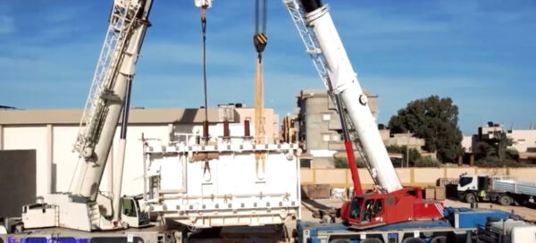 فيديو يظهر احترافية شركة اليكتروثروت فى تنفيذ مشاريعها الكهربائية بليبيا