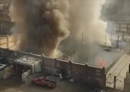 القاهرة للتكرير  : حريق محطة معالجة صرف  الخصوص يبعد 3 كيلو عن المنطقة الجغرافية ولا صلة لنا به