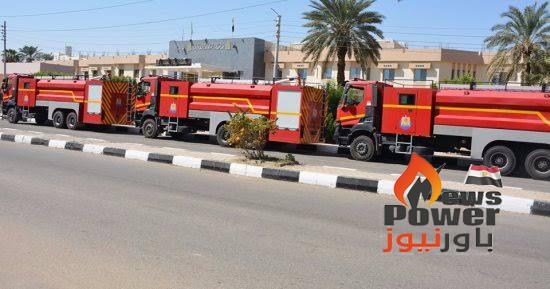 مسئول : جار السيطرة على حريق بغرفة البلوف بالقطامية ولم يمتد إلى مخزن بتروجاس