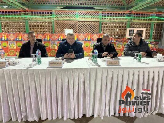 شركة خالدة تنظم حفل افطار رمضان للعاملين بحقول الشركة