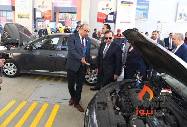 الملا يفتنح محطة التموين المتكاملة 