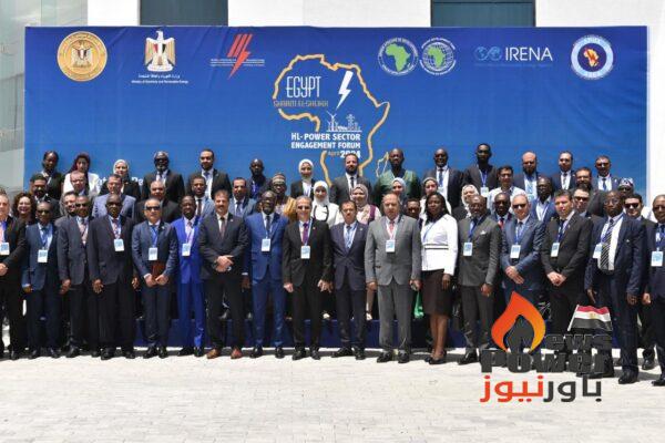 تأكيدا لباور نيوز .. مهينة يفتتح منتدى الطاقة  الأفريقى نيابة عن شاكر